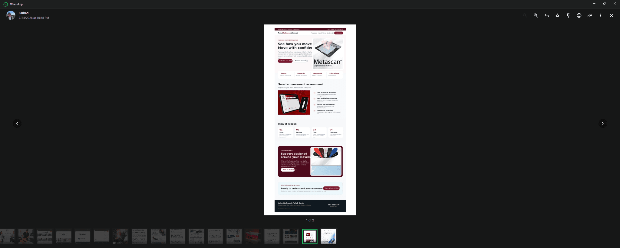 Metascan Digital Gait Assessment & Custom Orthotics